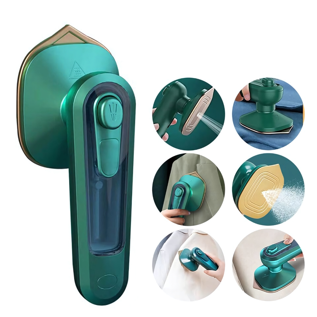 Portable Handheld Travel Steamer Iron for Clothes | Compact & Powerful Wrinkle Remover