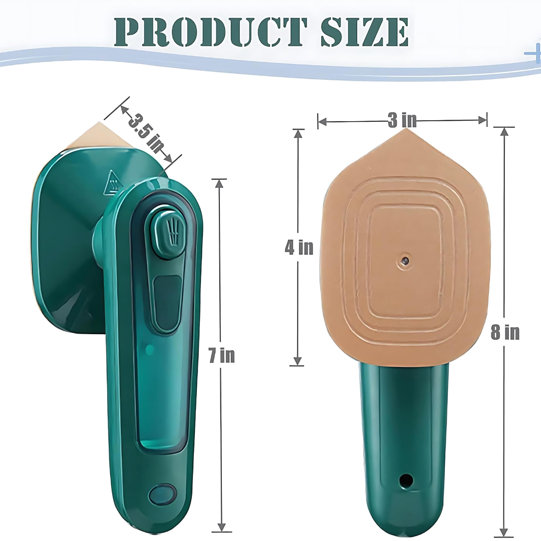 Portable Handheld Travel Steamer Iron for Clothes | Compact & Powerful Wrinkle Remover