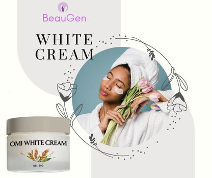 OMICARE organics Skin glow and Whitening Cream, 50 gm(Pack Of 2)