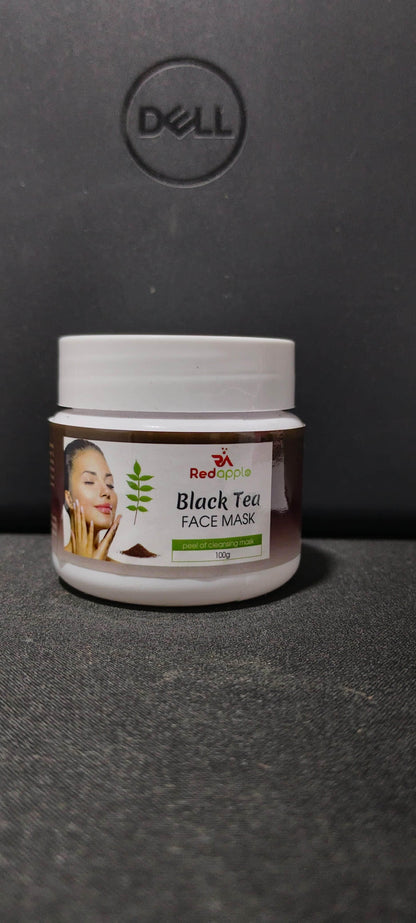 Black Team Face Mask 200g Pack of 2