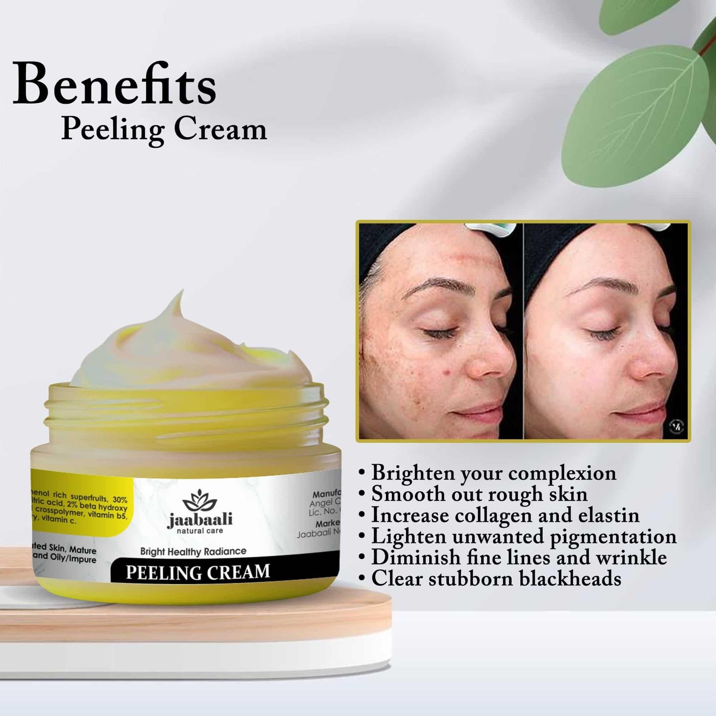 Bright Healthy Radiance Peeling Cream 90gm