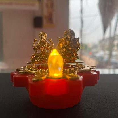 Water Laxmi Ganesh Diya Pack of 2