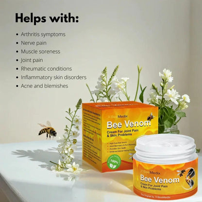 Bee Venom Joint Pain Cream Pack of 2 100ml Each